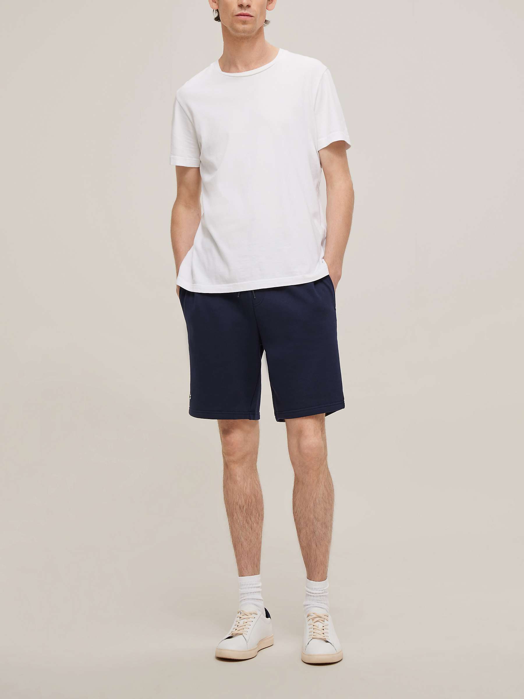 Buy Lacoste Classic Logo Jogger Sweat Shorts Online at johnlewis.com