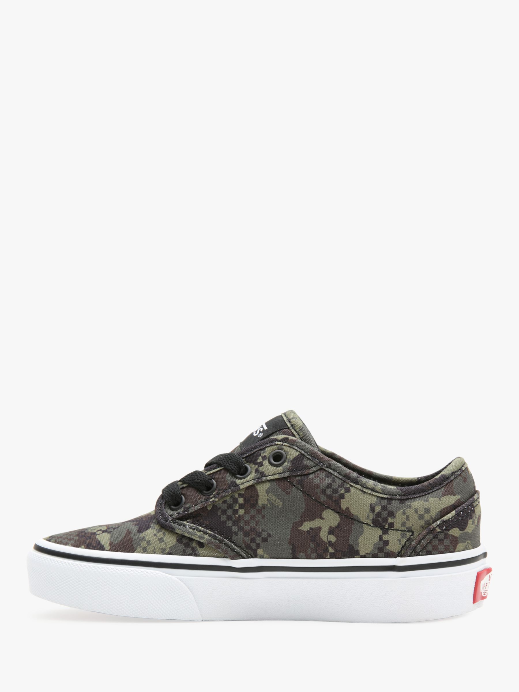 Vans Children's Atwood Mixed Camo Canvas Trainers