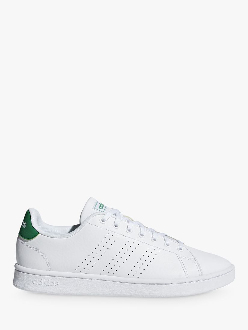 adidas Advantage Trainers, White/Green