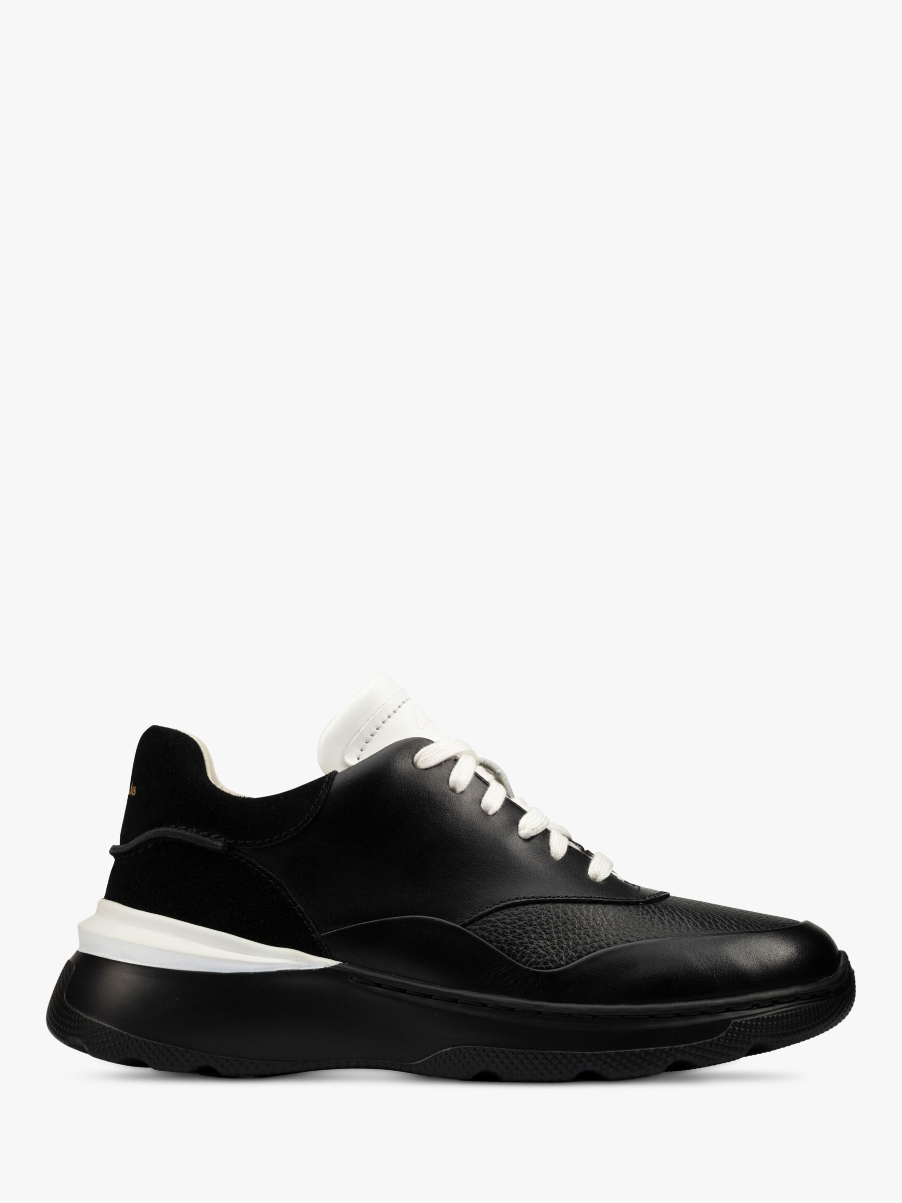 Clarks Sprint Lite Lace Up Leather Trainers