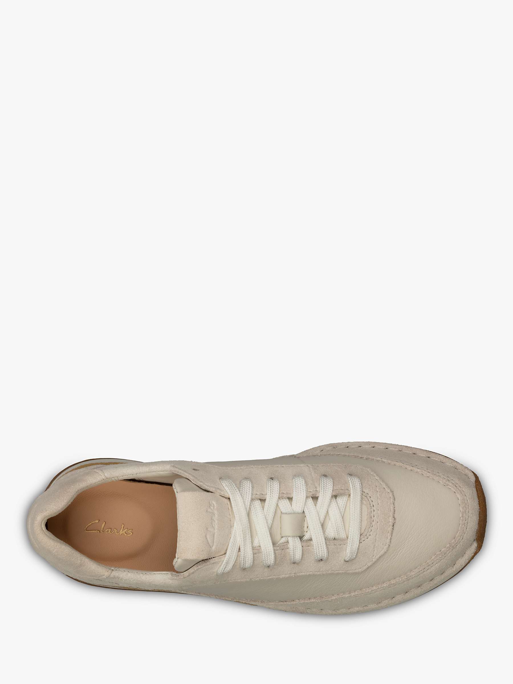 Buy Clarks CraftRun Suede Trainers Online at johnlewis.com