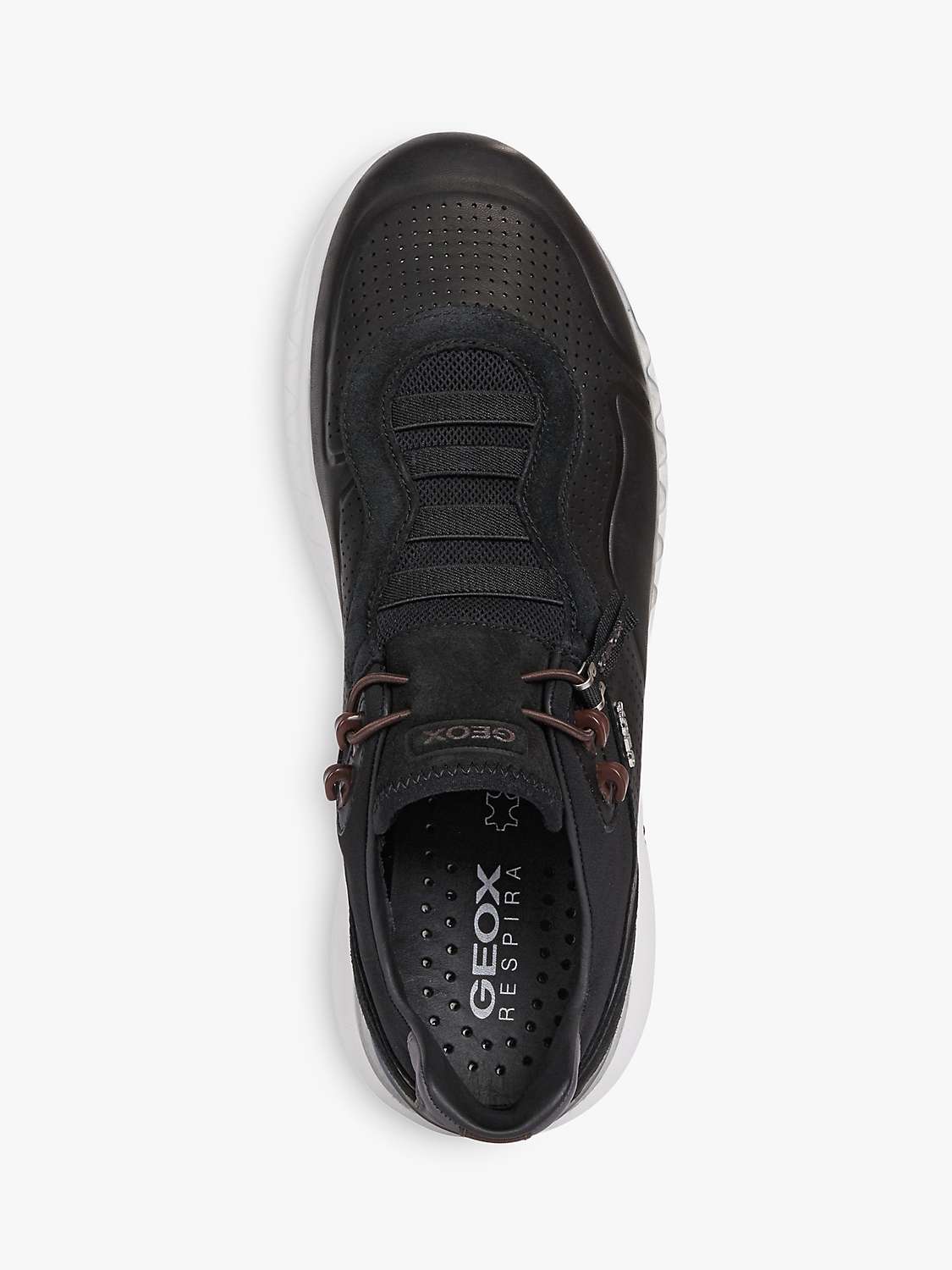 Buy Geox Levita Wide Fit Leather Trainers Online at johnlewis.com