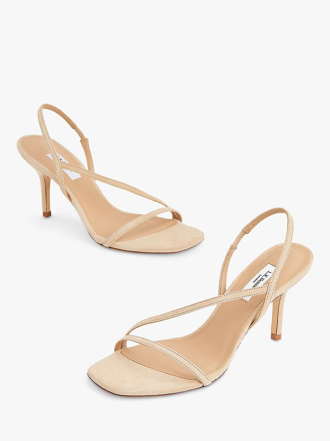 Buy L.K.Bennett Neave Suede Strappy Sandals, Trench Online at johnlewis.com