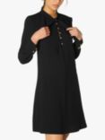 L.K.Bennett Millie Crepe Tunic Dress, Black