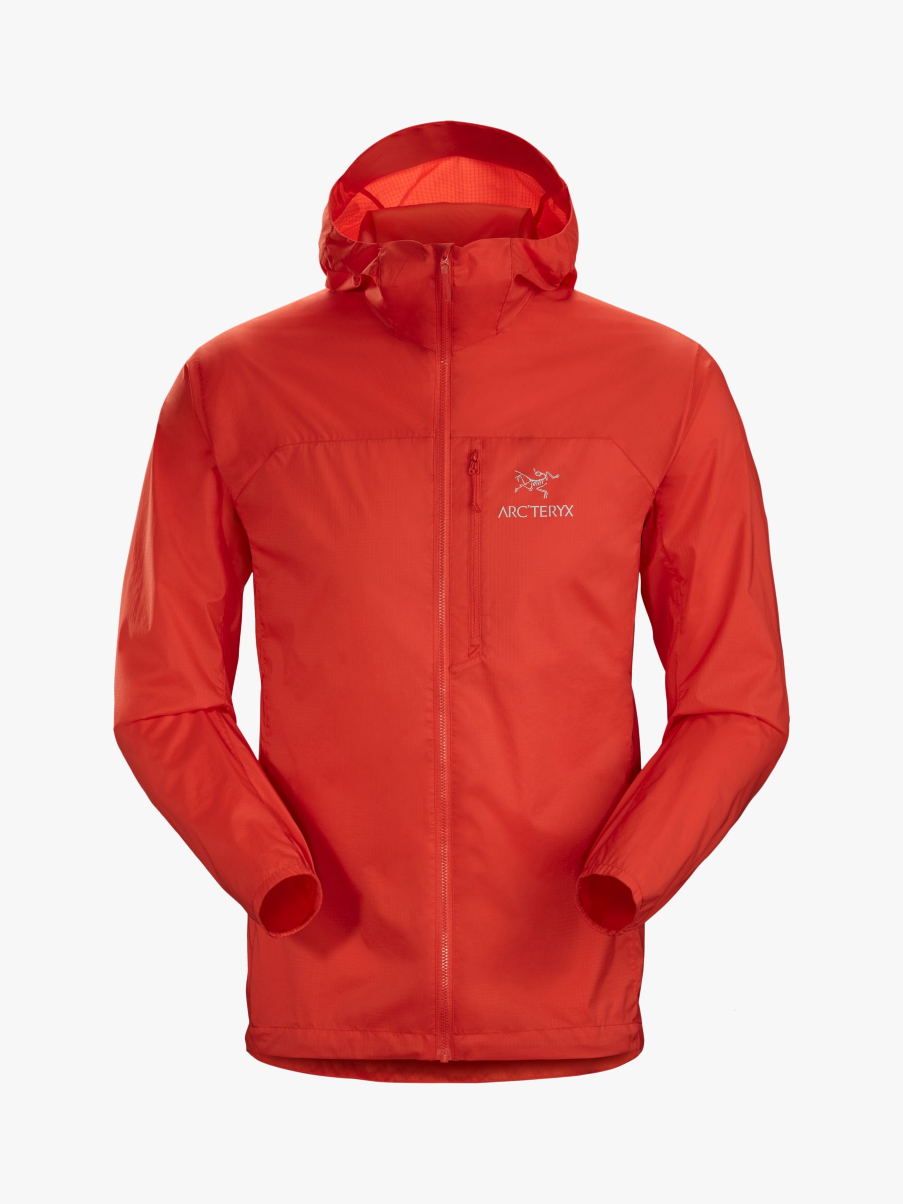 Arc'teryx Squamish Men's Hooded Jacket, Hyperspace at John Lewis & Partners