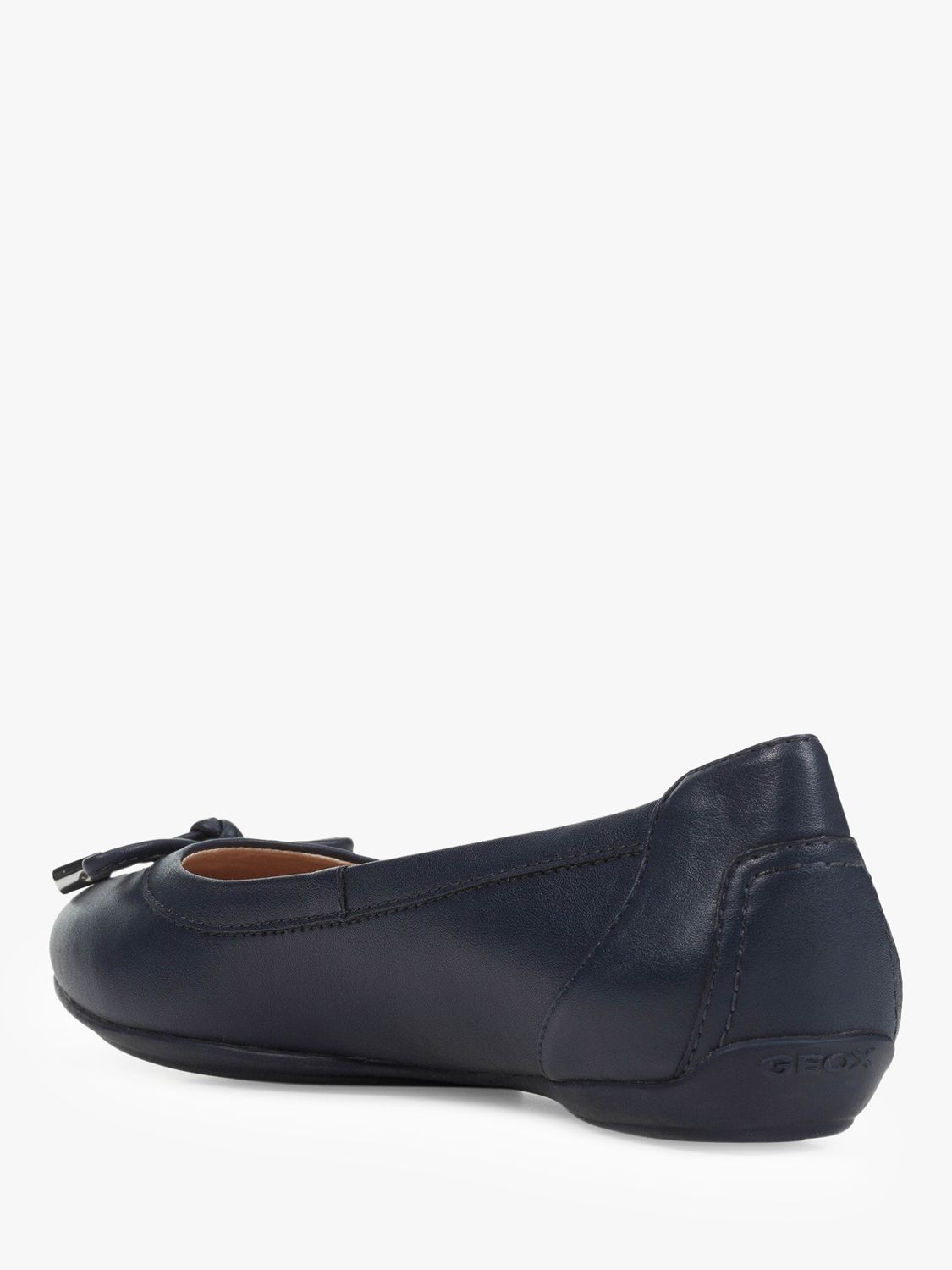 Geox Women's Charlene Wide Fit Ballet Shoes, Navy at John Lewis & Partners