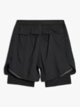 Ronhill Tech Revive 5" Twin Running Shorts, All Black