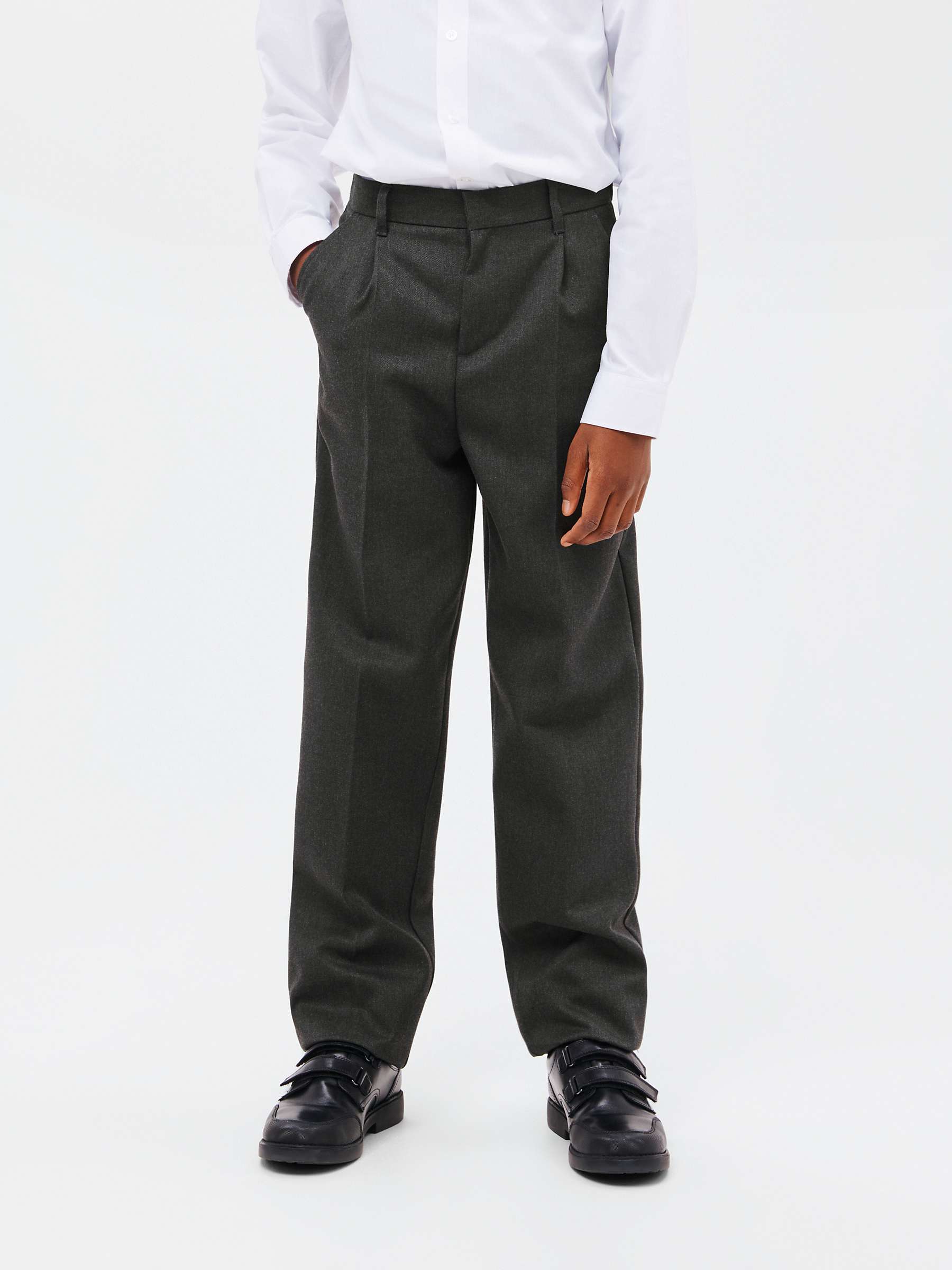 Buy John Lewis Kids' Regular Fit Long Length School Trousers Online at johnlewis.com