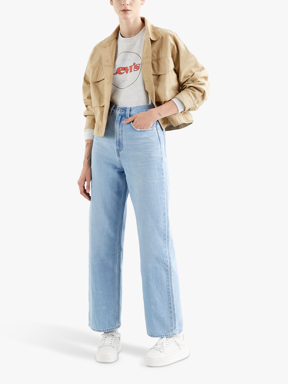Levi's High Loose Jeans, Full Circle