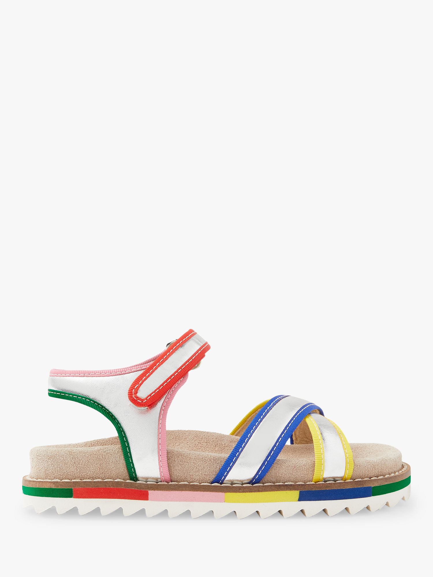 Mini Boden Children's Rainbow Everyday Sandals, Multi