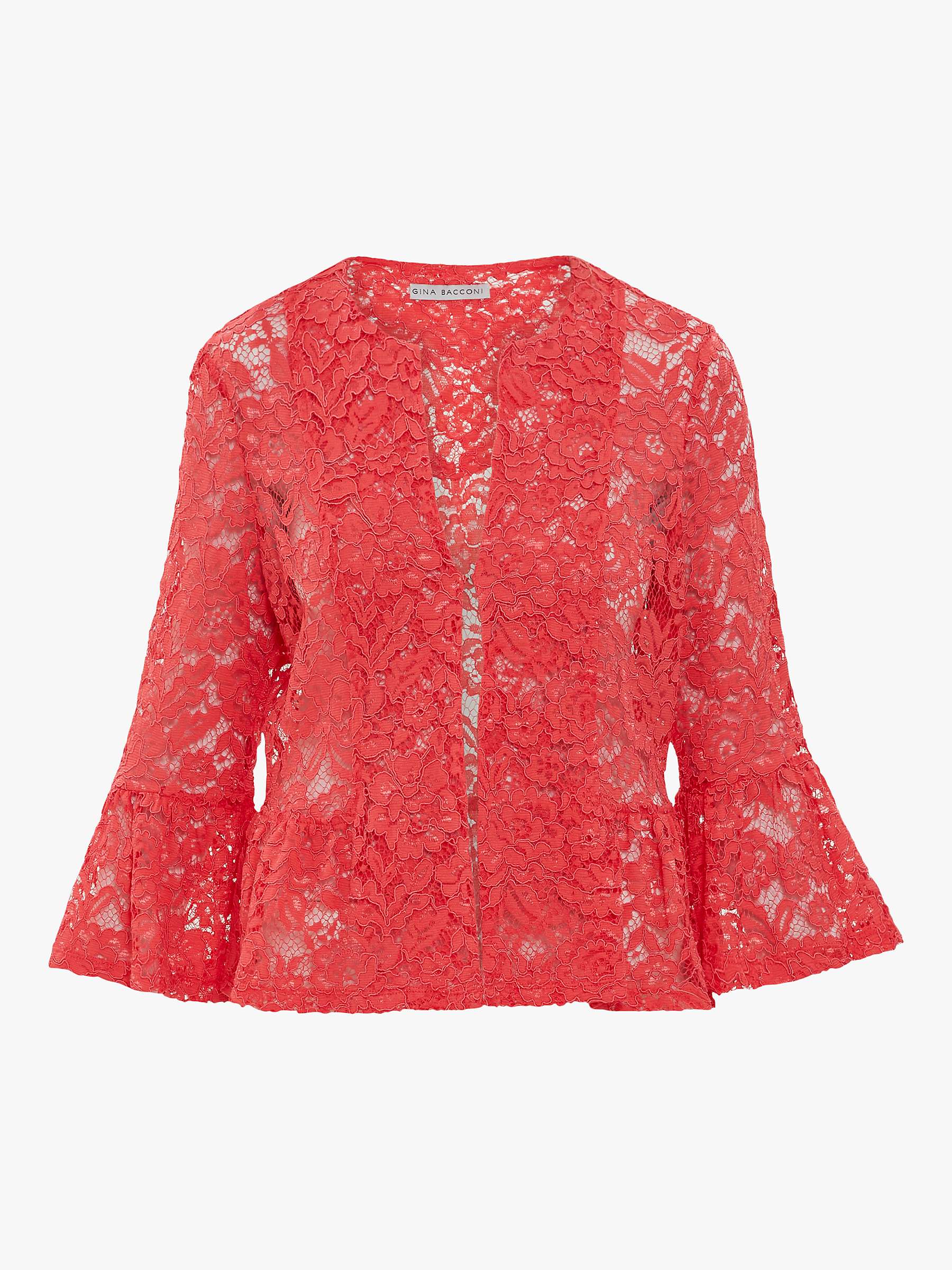 Buy Gina Bacconi Kate Corded Lace Bolero Jacket Online at johnlewis.com