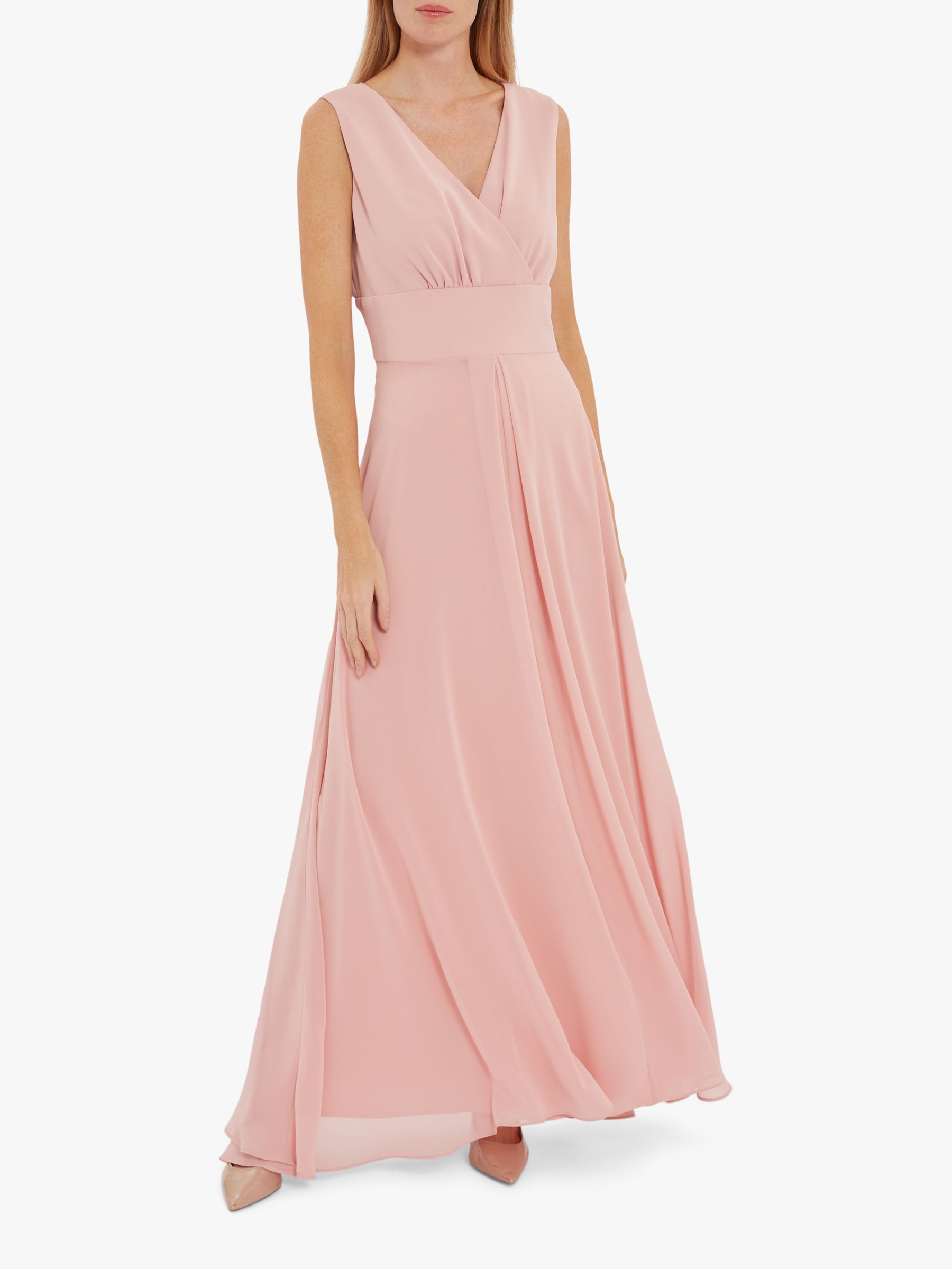 Peach pink 2024 maxi dress