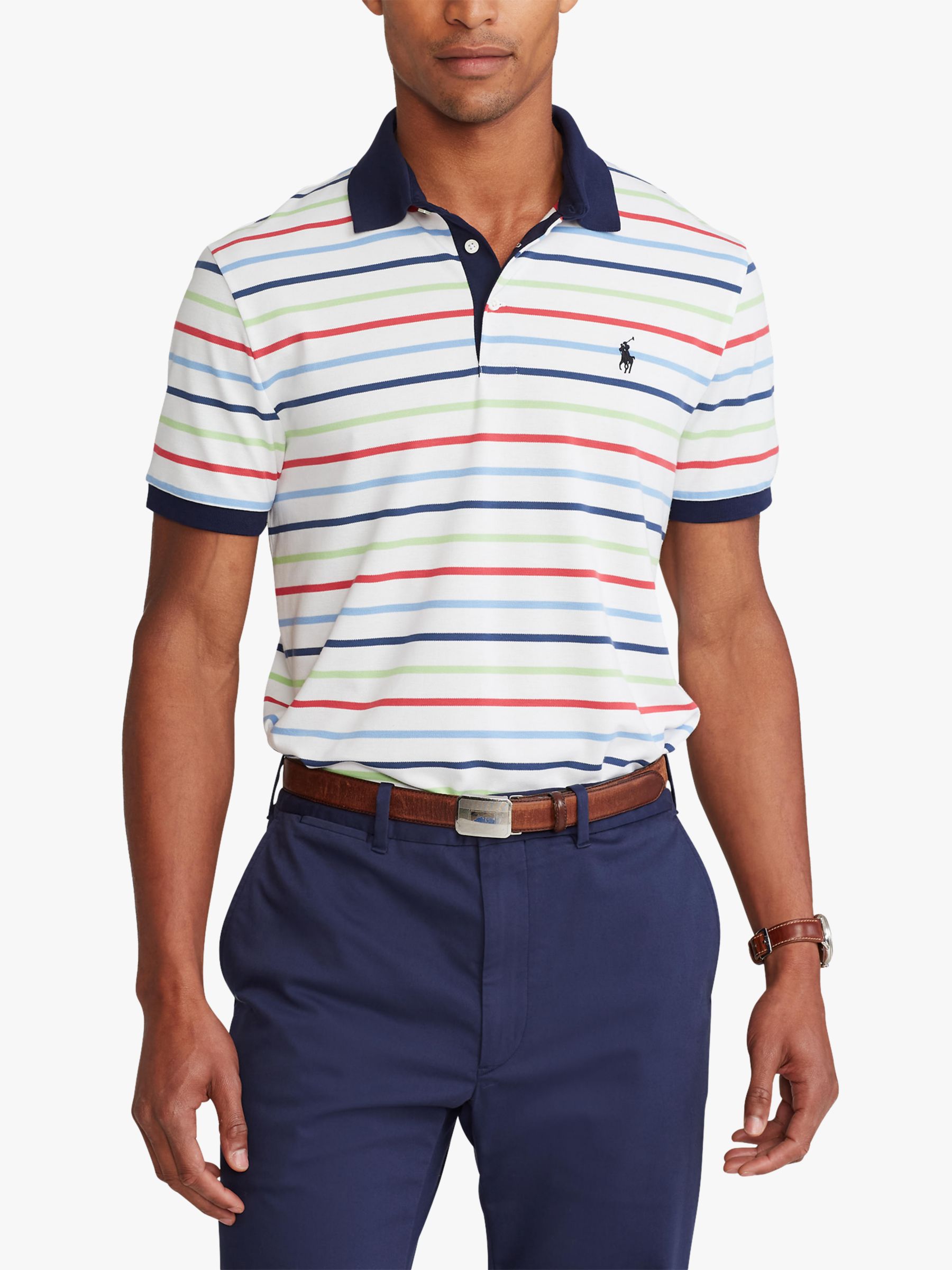 Polo Golf by Ralph Lauren Lightweight Stripe Polo Shirt