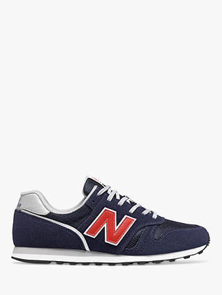 New Balance 373 V2 Trainers, Navy/Red
