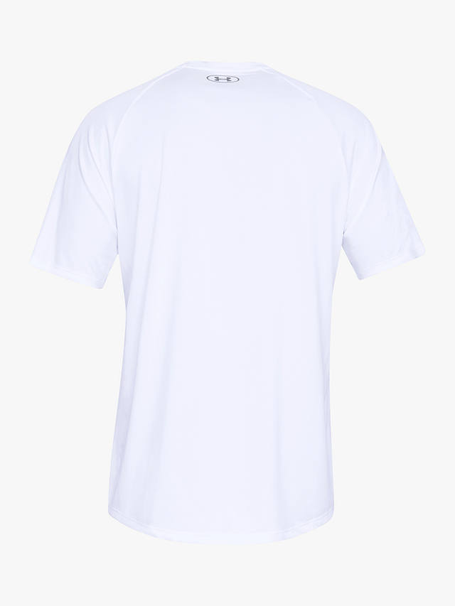 Under Armour Tech 2.0 Short Sleeve Gym Top, White