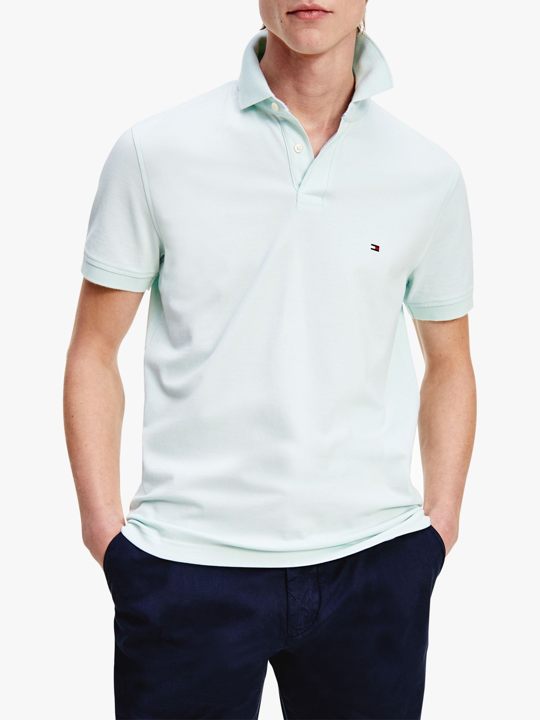 Tommy Hilfiger 1985 Slim Fit Polo Shirt Oxygen At John Lewis And Partners