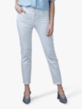 J Brand Alma High Rise Straight Leg Jeans, White