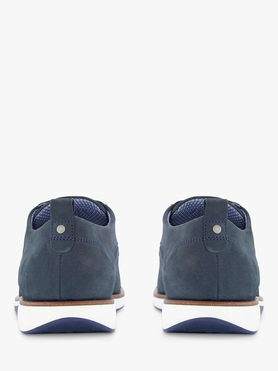 Buy Dune Balad Nubuck Punch Hole Casual Shoes Online at johnlewis.com