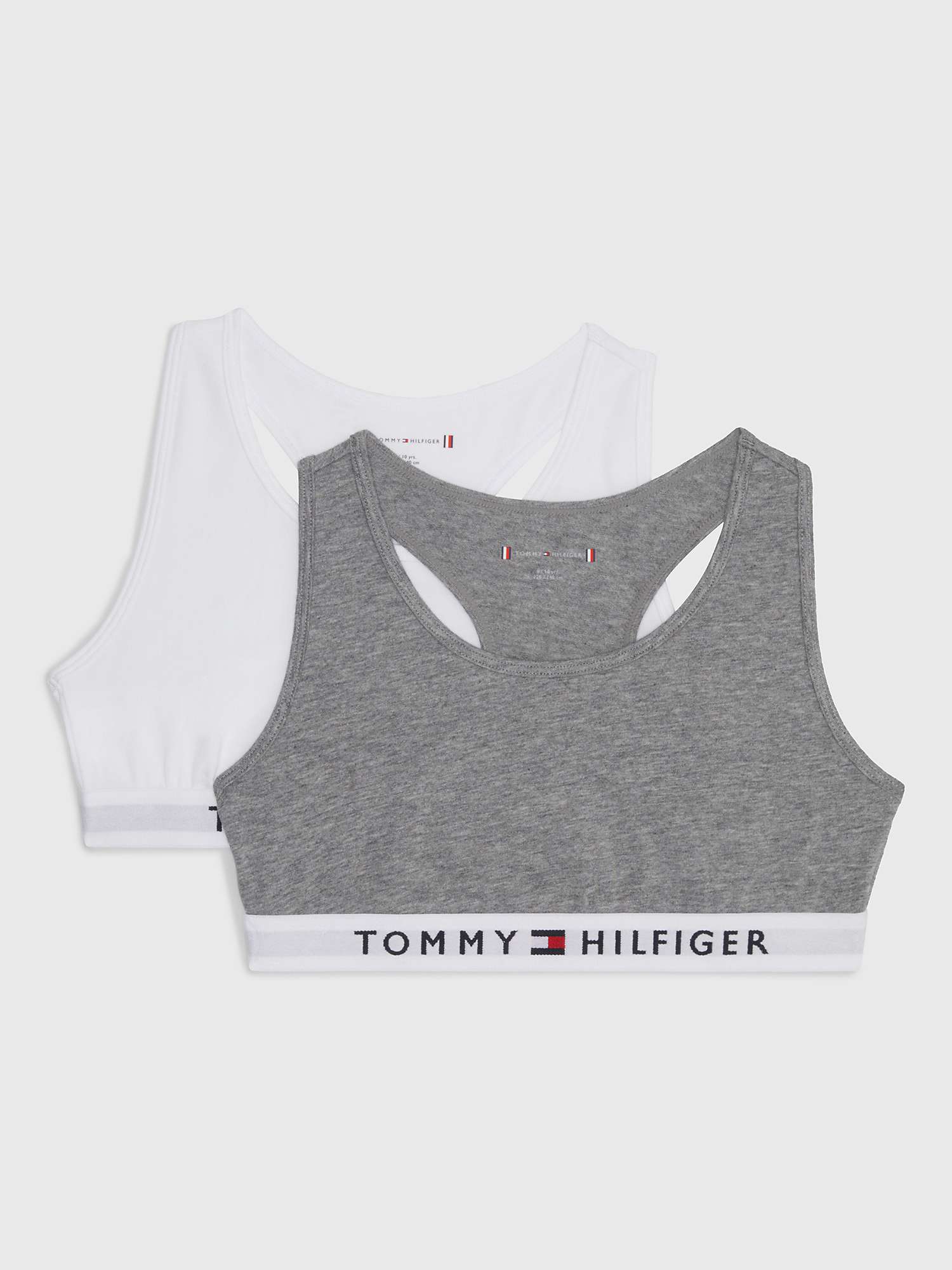 Buy Tommy Hilfiger Children's Tommy Original Bralette's, Pack of 2 Online at johnlewis.com