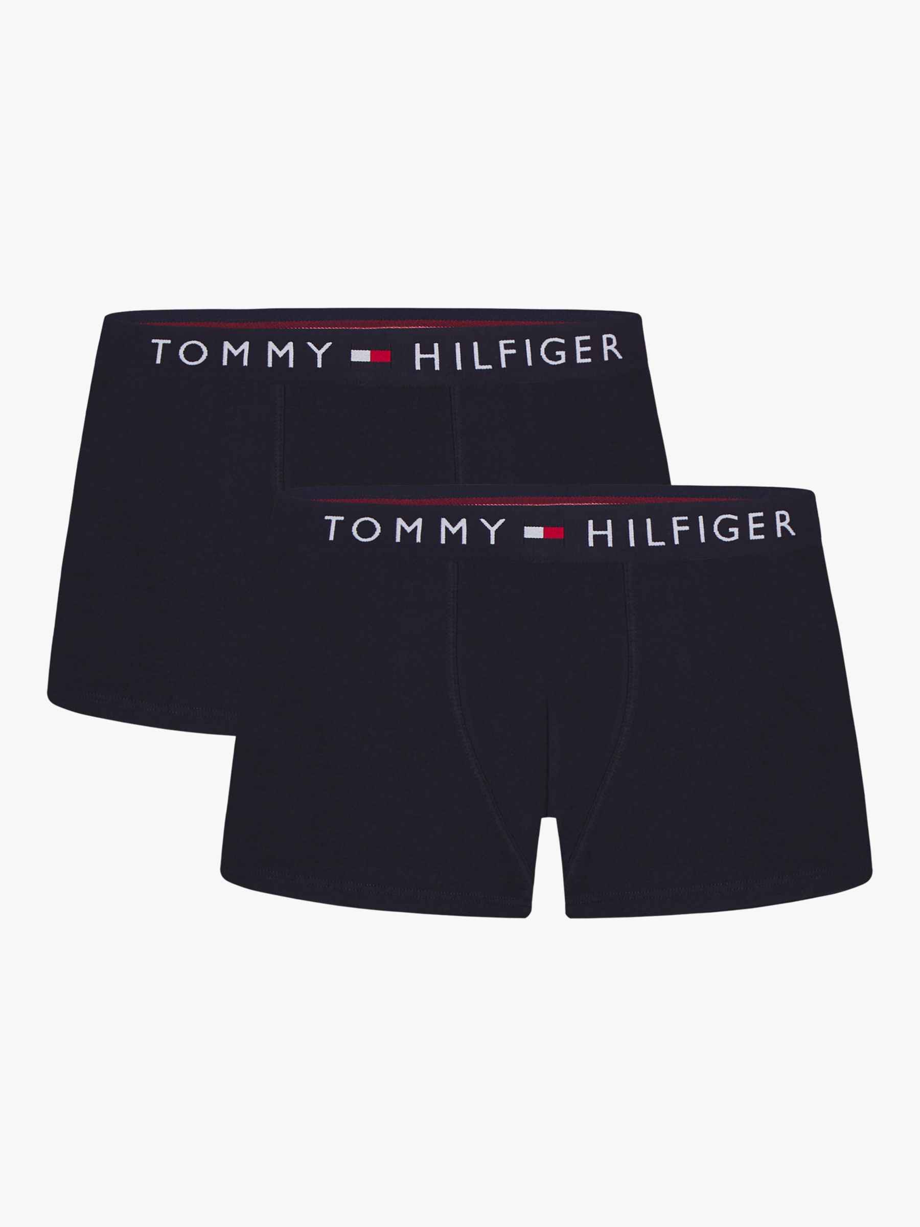 Tommy Hilfiger Children's Tommy Original Trunks, Pack of 2, Desert Sky ...