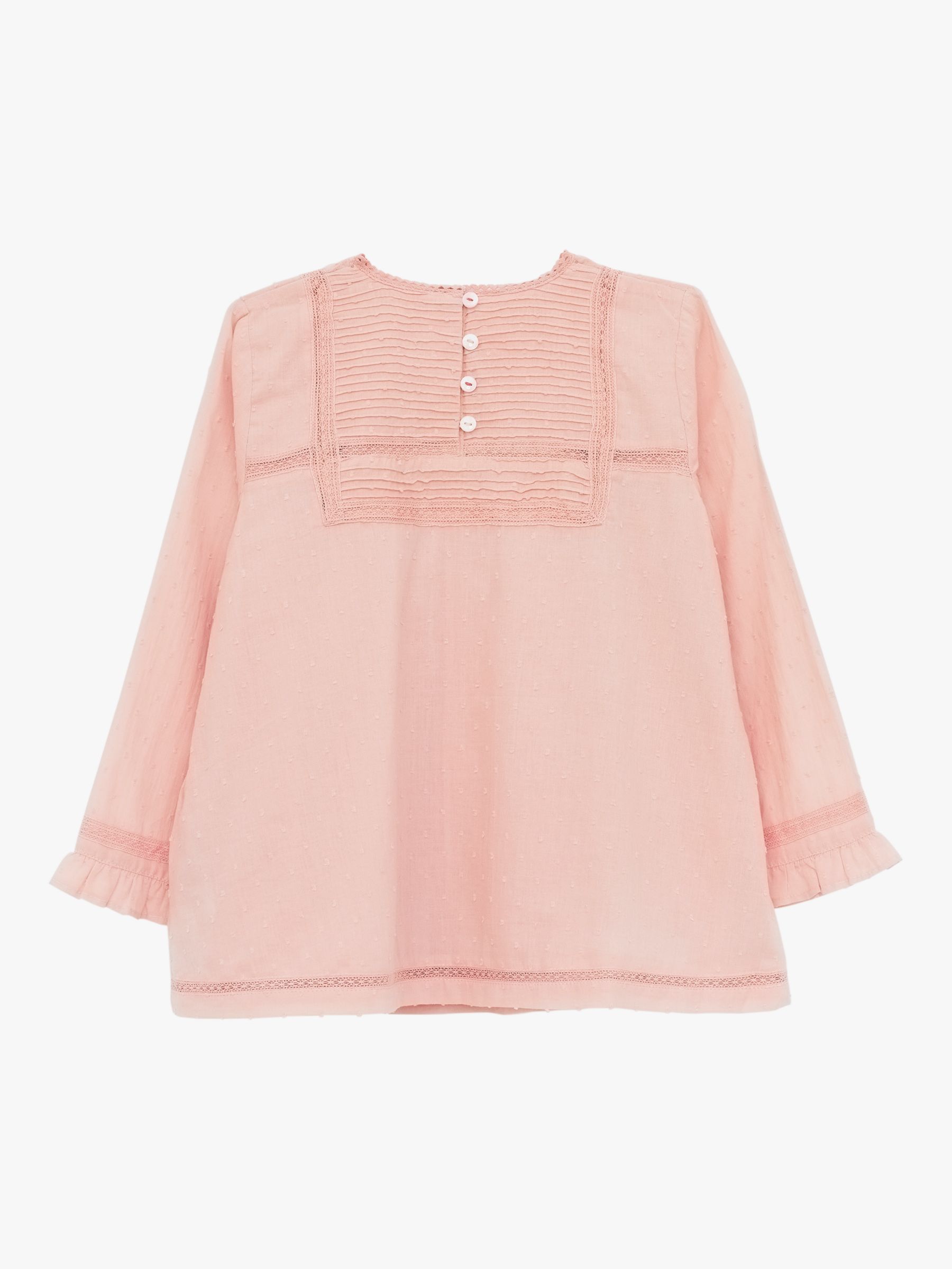 White Stuff Kids' Holly Elevated Top, Pink