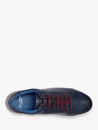 Oliver Sweeney Hayle Leather Trainers, Navy