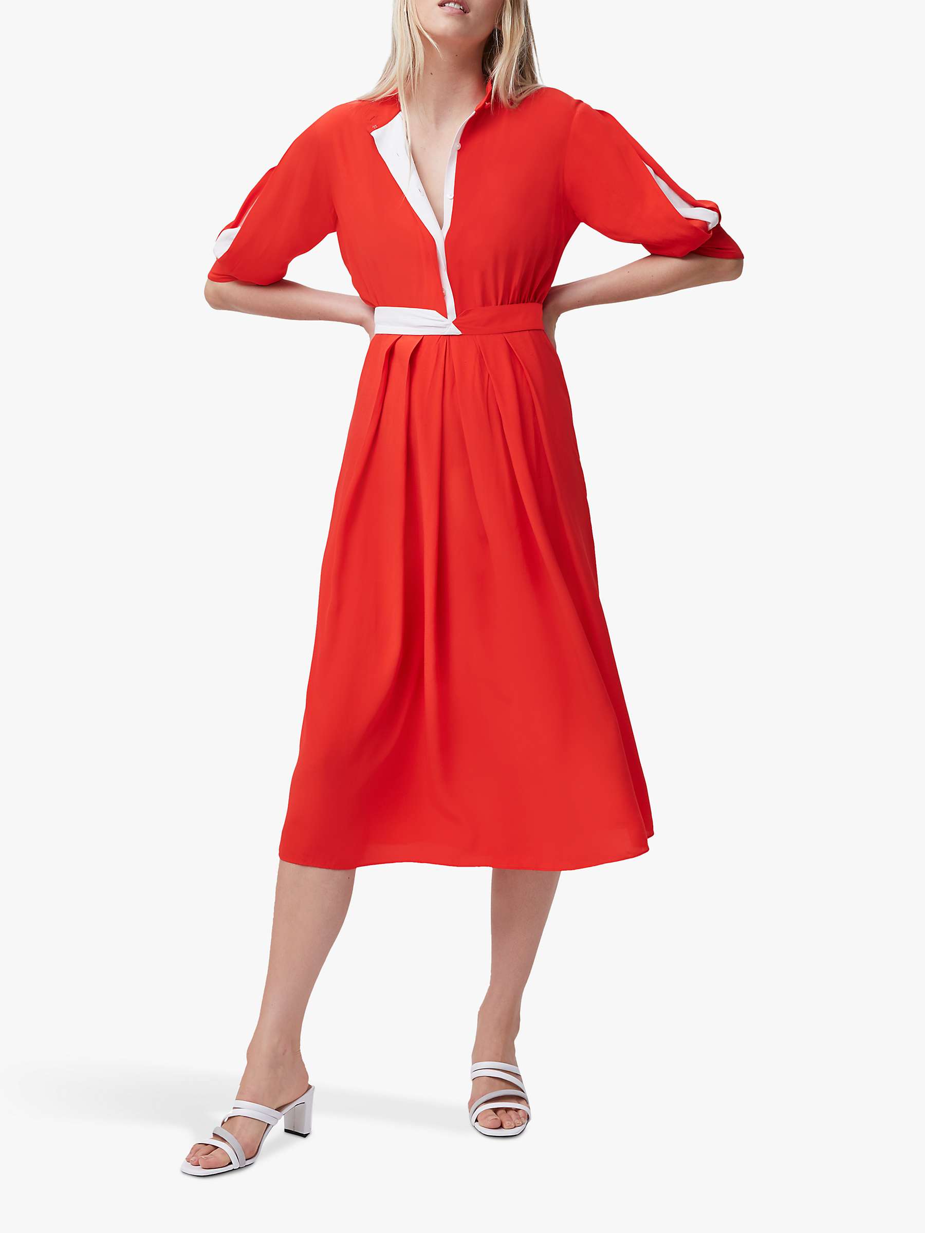 Buy French Connection Aiden Midi Shirt Dress Online at johnlewis.com