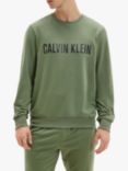 Calvin Klein Intense Power Lounge Sweatshirt, Olive Twist