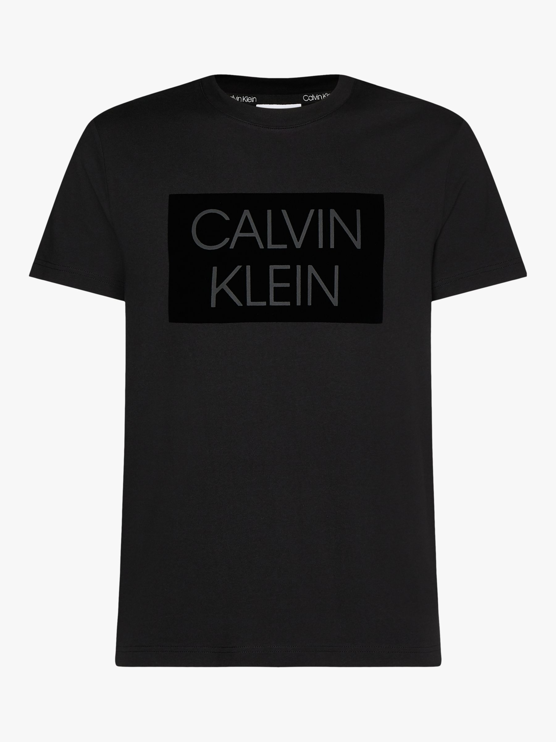 Calvin Klein Flock Box Logo T-Shirt