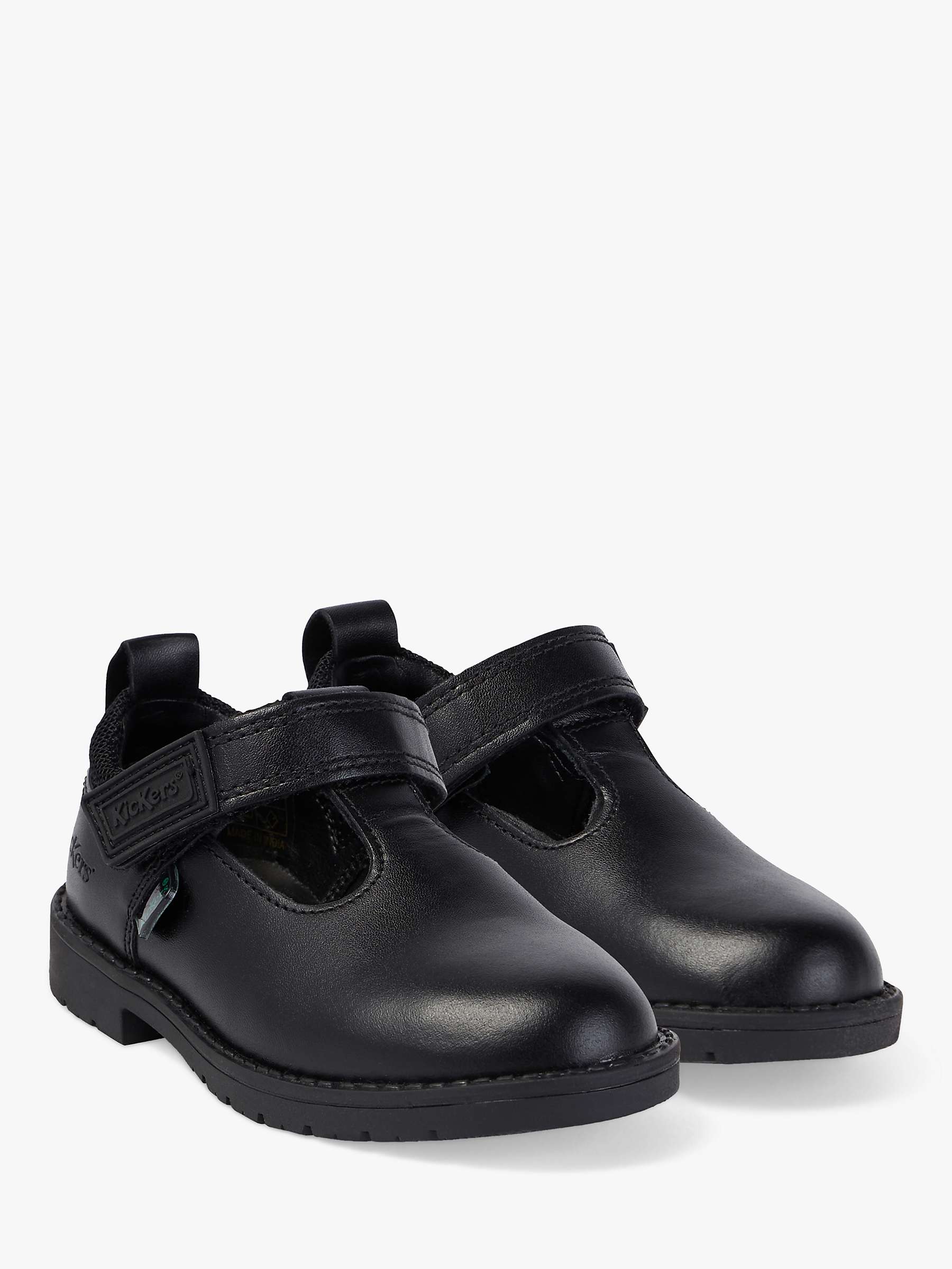 Buy Kickers Kids' Lachly T-Bar Mary Jane School Shoes Online at johnlewis.com