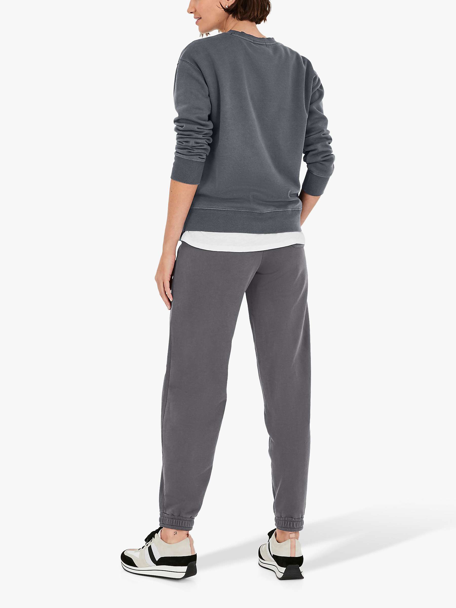 Buy hush Lavony Relaxed Joggers, Ebony Online at johnlewis.com