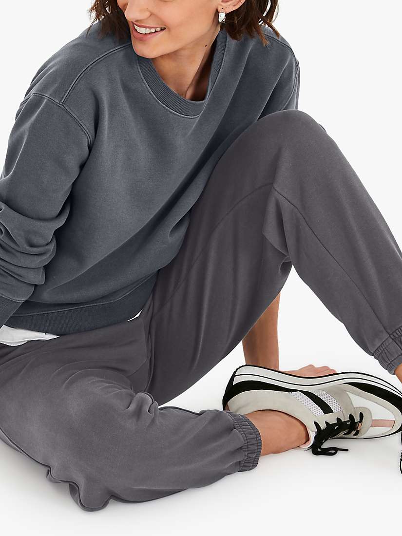 Buy hush Lavony Relaxed Joggers, Ebony Online at johnlewis.com