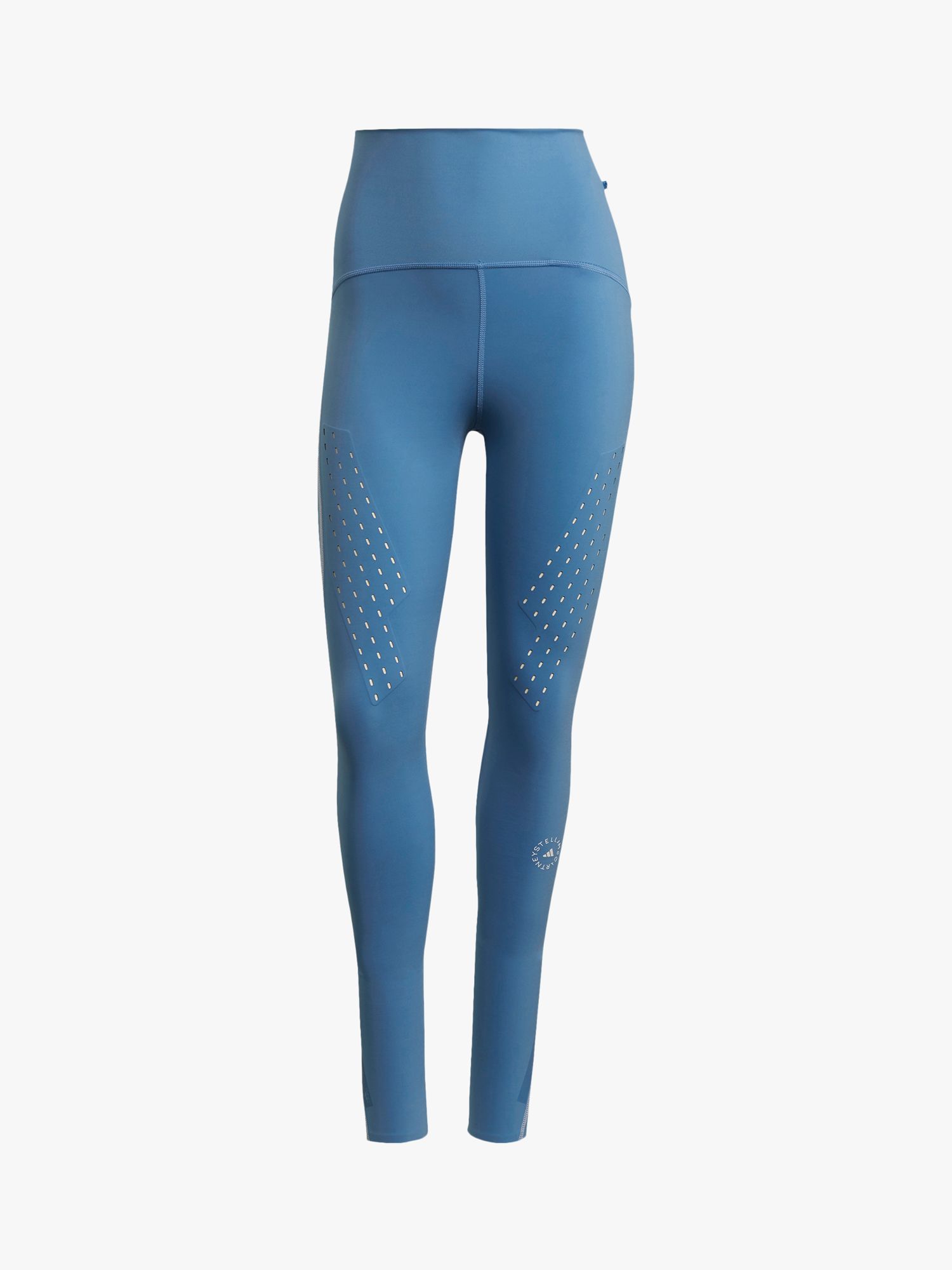 Adidas By Stella McCartney TRUEPURPOSE LASER-CUT Training Tights. Color:  Blue
