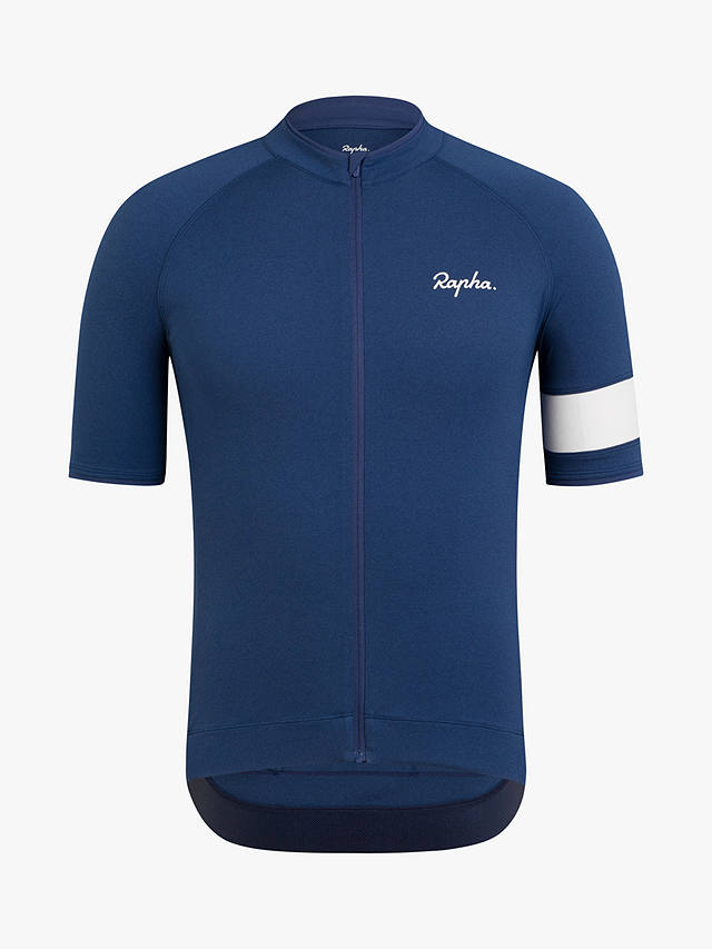 Rapha Core Jersey Short Sleeve Cycling Top, Medieval Blue