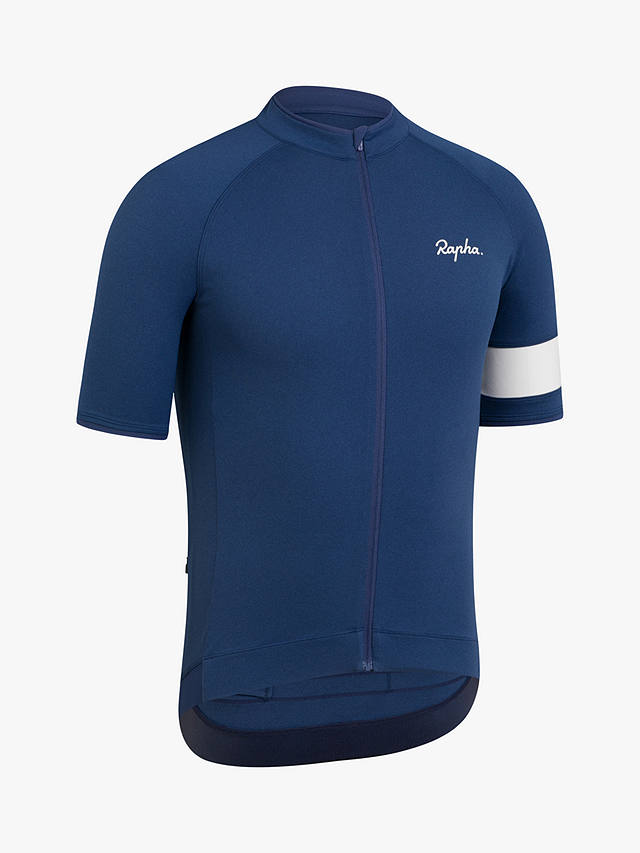 Rapha Core Jersey Short Sleeve Cycling Top, Medieval Blue
