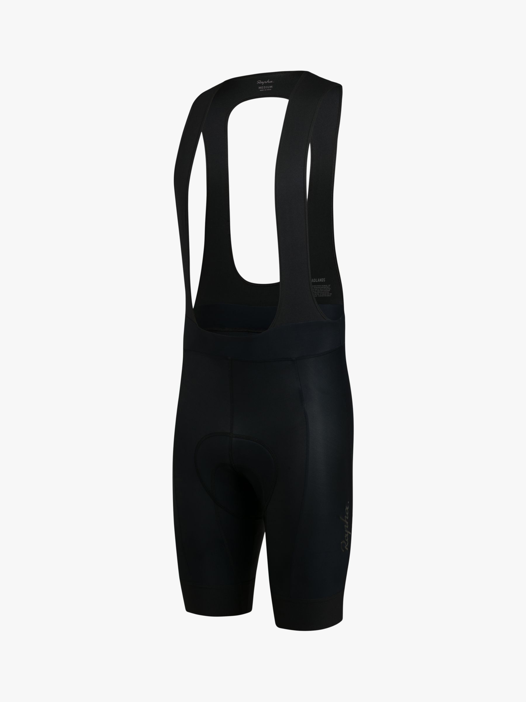Rapha Core Bib Cycling Shorts, Black/Black, S