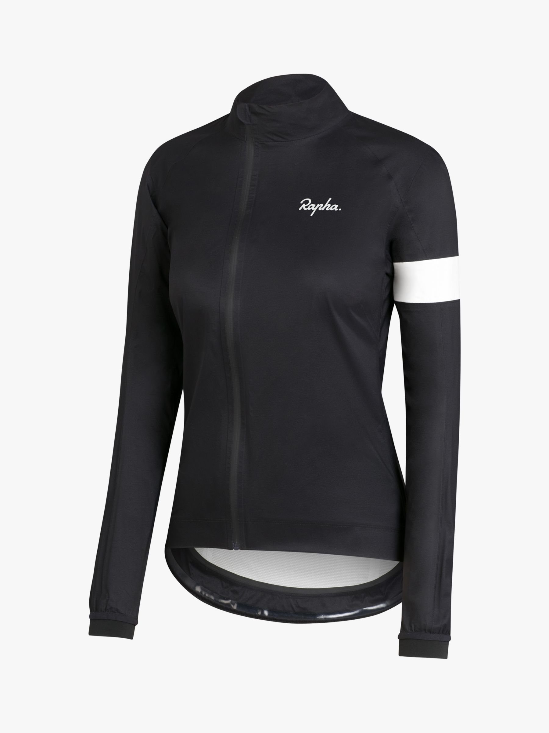 Rapha Core Rain II Women's Waterproof Cycling Jacket, Black at John ...