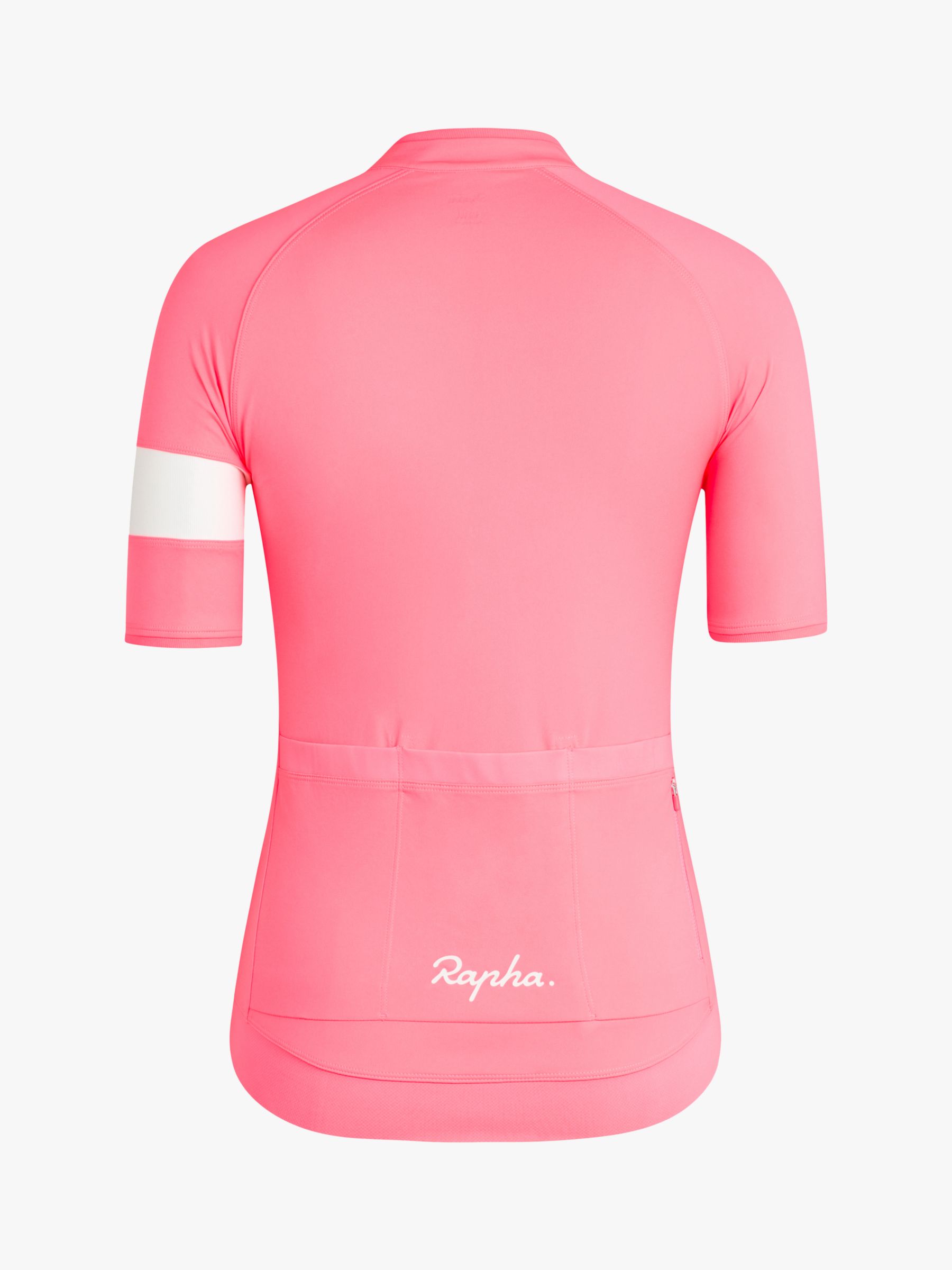 Rapha Core Jersey Short Sleeve Cycling Top, High-vis Pink, S