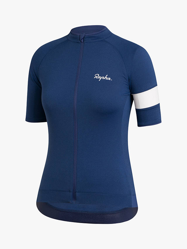 Rapha Core Jersey Short Sleeve Cycling Top, Navy Marl