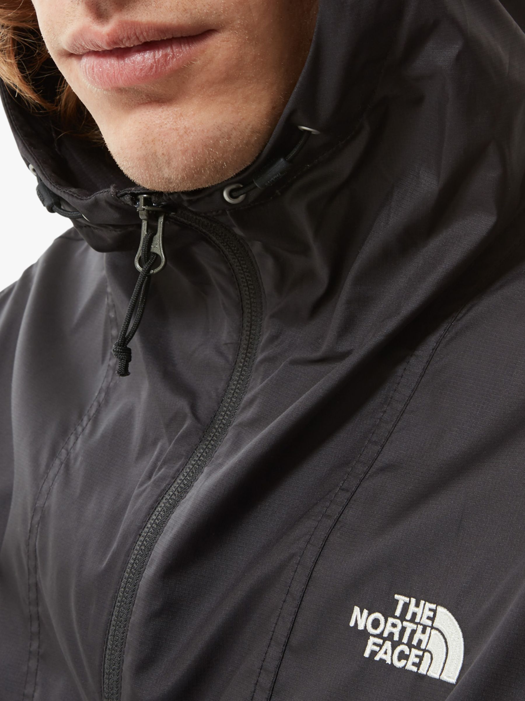 The North Face Cyclone Men's Water Repellent Jacket, TNF Black at John ...