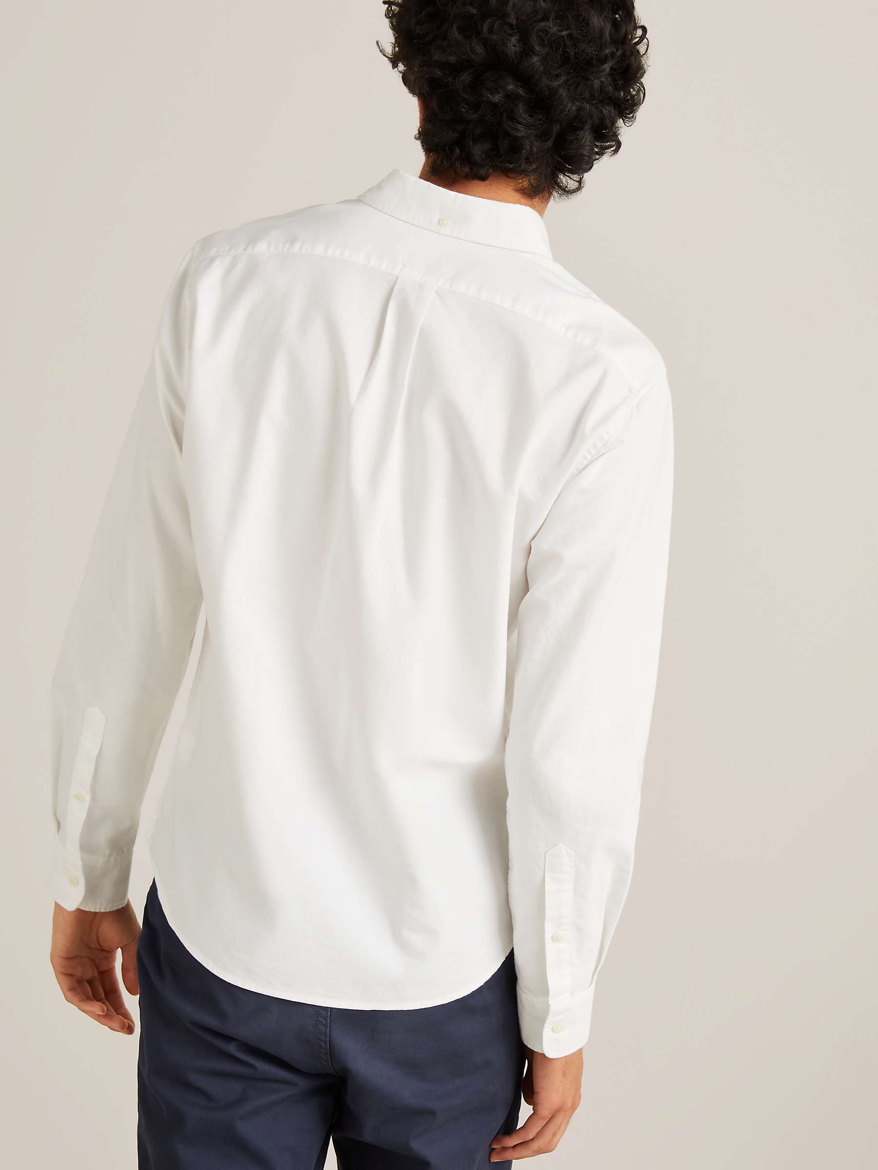 Buy John Lewis Slim Fit Cotton Oxford Button Down Shirt Online at johnlewis.com