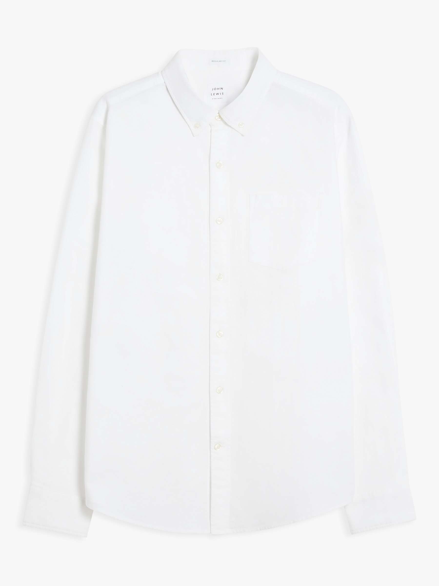 Buy John Lewis Slim Fit Cotton Oxford Button Down Shirt Online at johnlewis.com