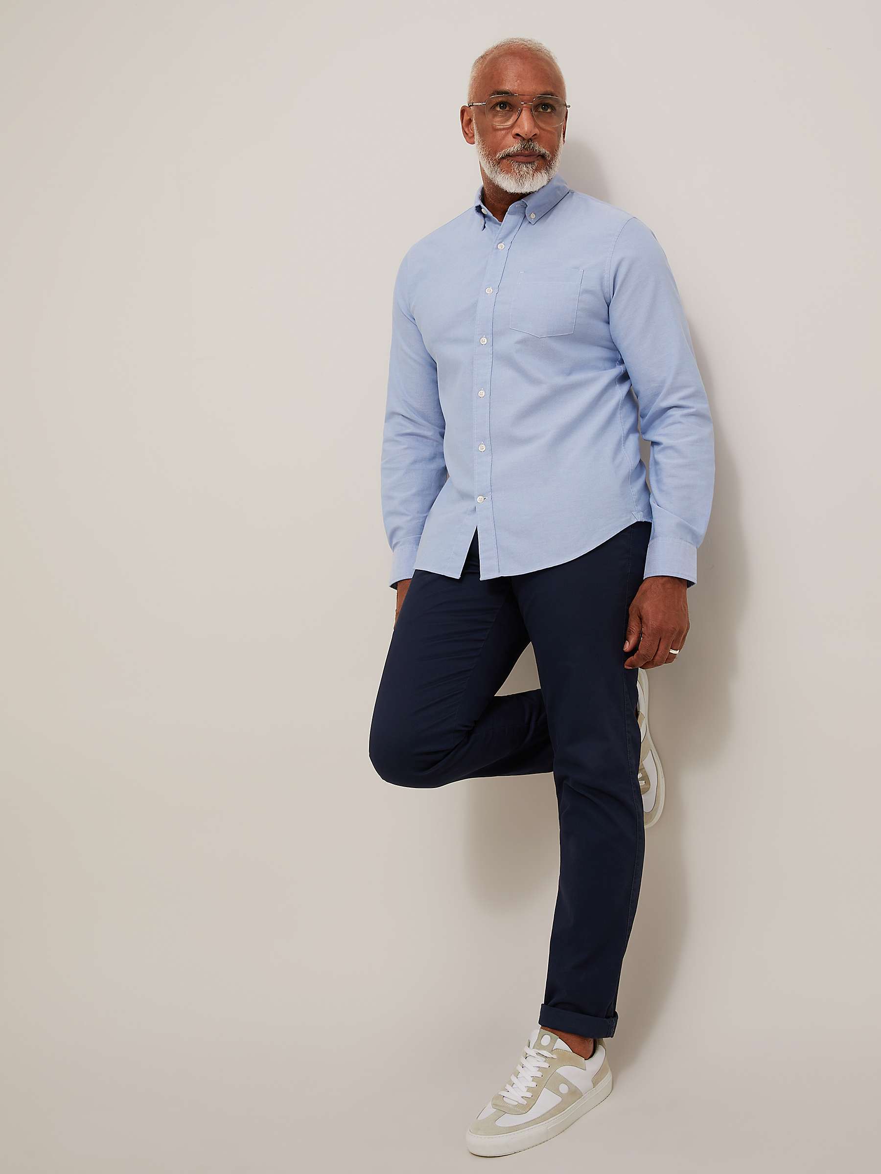 Buy John Lewis & Partners Slim Fit Cotton Oxford Button Down Shirt Online at johnlewis.com