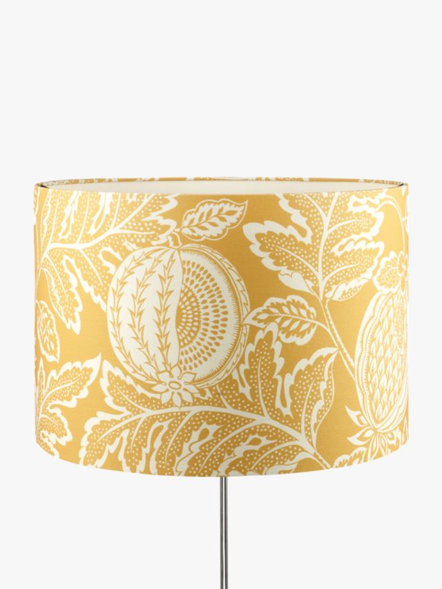 Yellow and 2024 grey lampshade