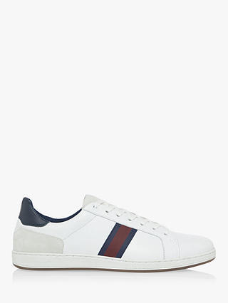 Dune Terrace Leather Trainers, White