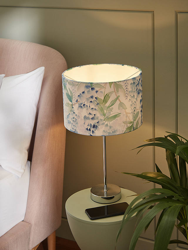 Partners Wisteria Lampshade Blue, Brown Lamp Shades The Range