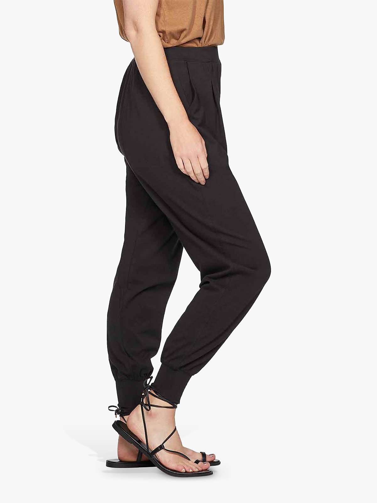 Buy Thought Chia Trousers, Black Online at johnlewis.com