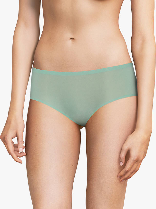 Chantelle Soft Stretch Hipster Knickers, Mint Green