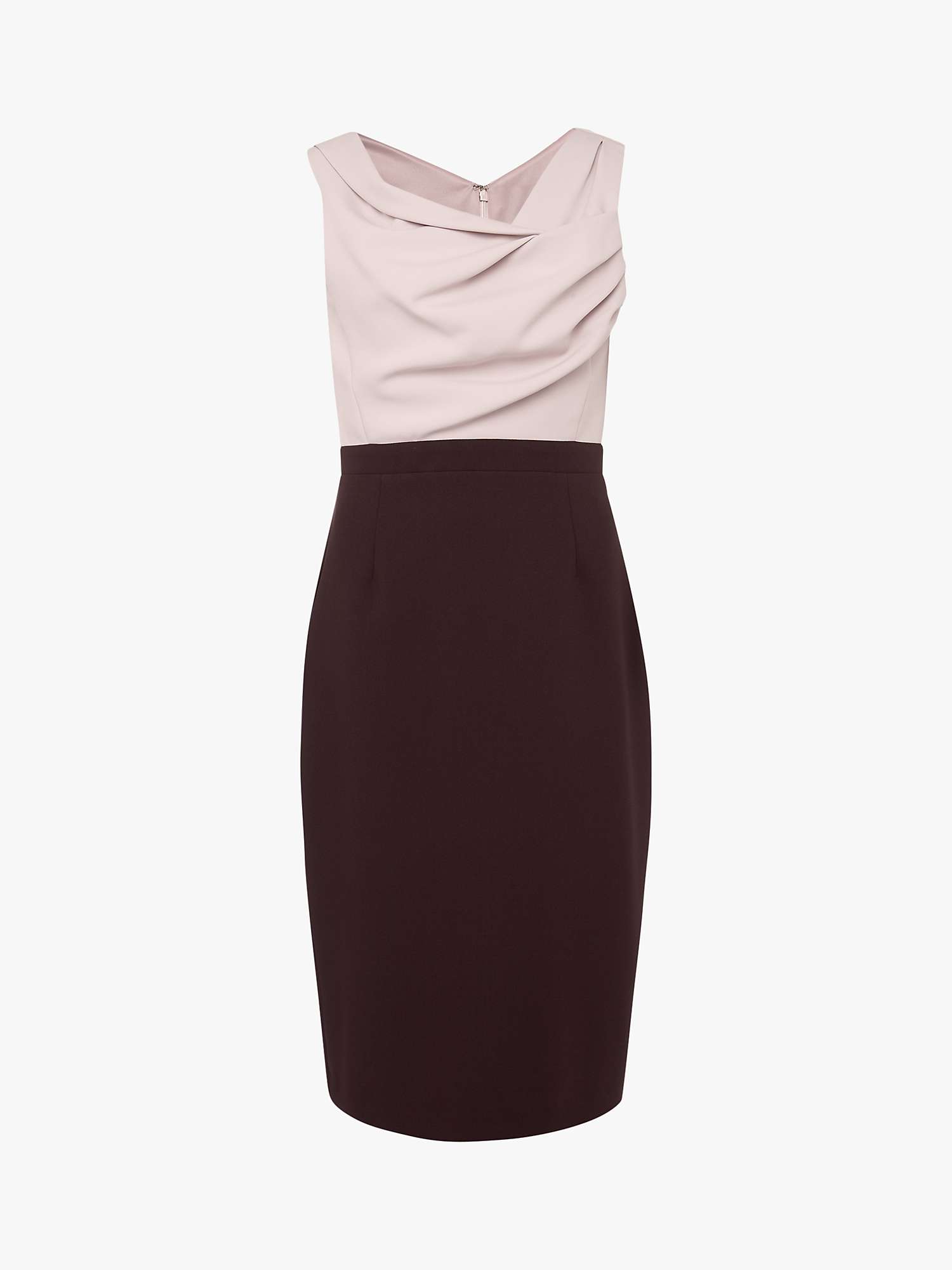 Buy Phase Eight Tandy Dress, Antique Rose/Wine Online at johnlewis.com