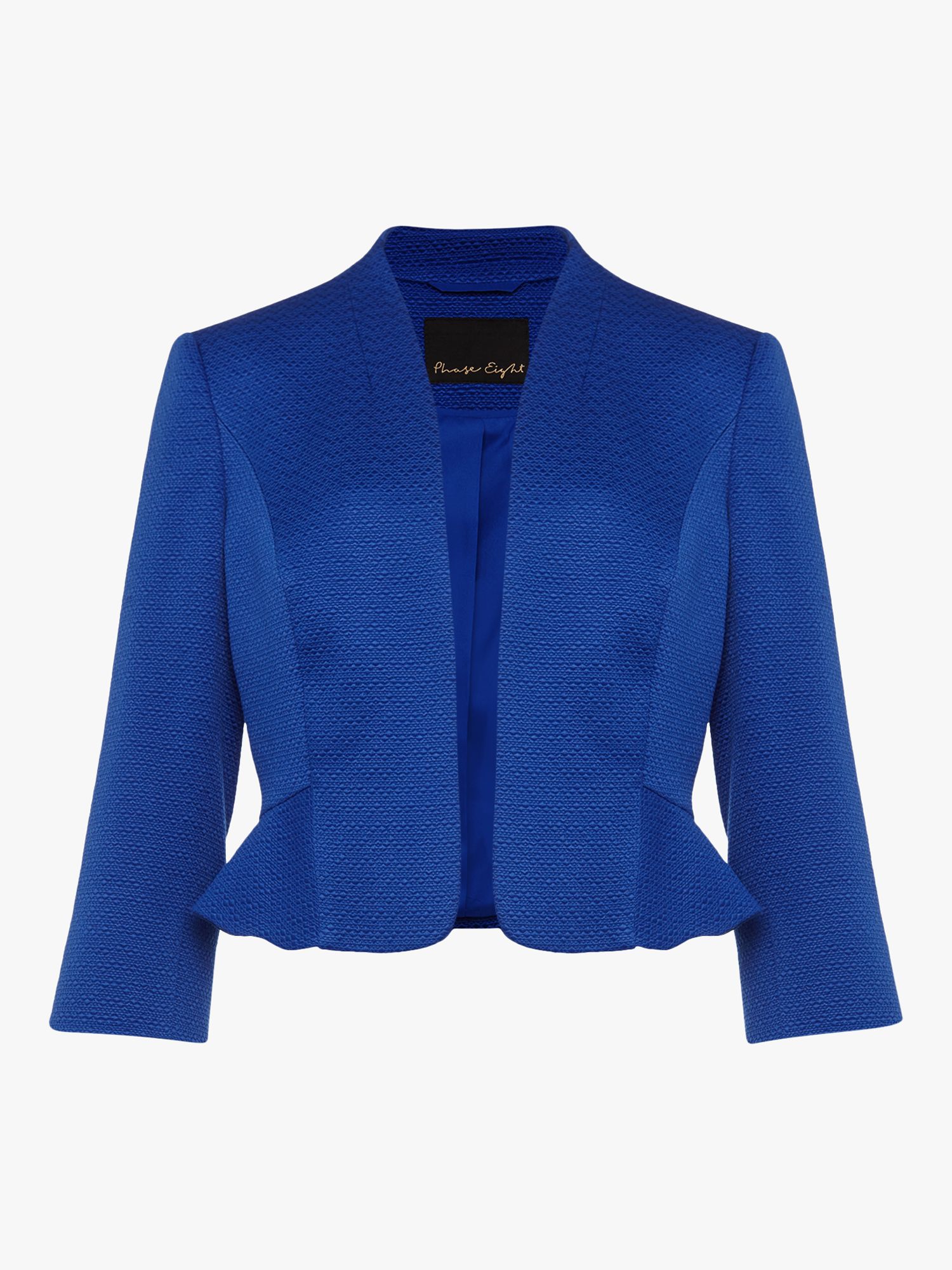 Phase Eight Aisha Bolero Jacket, Cerulean at John Lewis & Partners